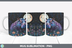 GorgeousSafari Galaxy Mug Wrap design.