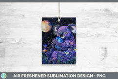 GorgeousSafari Galaxy Air Freshener design.