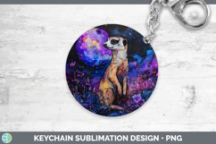 GorgeousSafari Galaxy Keychain design.
