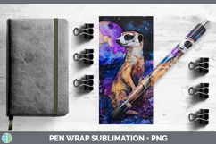 GorgeousSafari Galaxy Pen Wrap design.