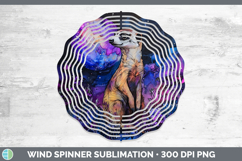 GorgeousSafari Galaxy Wind Spinner design.