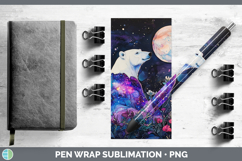 GorgeousSafari Galaxy Pen Wrap design.
