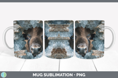 GorgeousSafari Geode Wall Mug Wrap design.