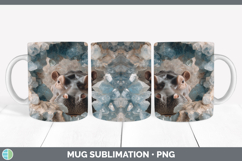 GorgeousSafari Geode Wall Mug Wrap design.