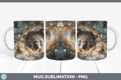 GorgeousSafari Geode Wall Mug Wrap design.