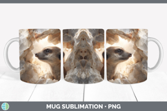 GorgeousSafari Geode Wall Mug Wrap design.