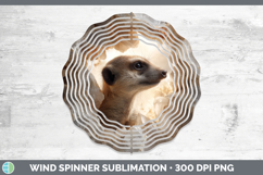 GorgeousSafari Geode Wall Wind Spinner design.