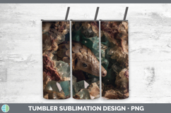GorgeousSafari Geode Wall Tumbler design.