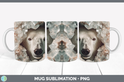 GorgeousSafari Geode Wall Mug Wrap design.