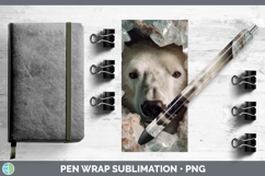 GorgeousSafari Geode Wall Pen Wrap design.