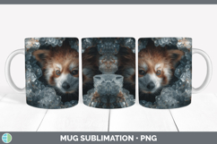 GorgeousSafari Geode Wall Mug Wrap design.