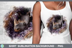 GorgeousSafari Geode Wall Shirt design.