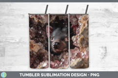 GorgeousSafari Geode Wall Tumbler design.
