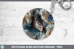 GorgeousSafari Geode Wall Keychain design.