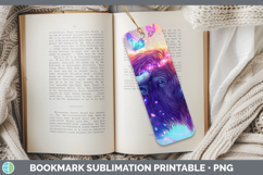 GorgeousSafari Glitter Bookmark design.