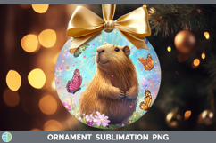 GorgeousSafari Glitter Ornament design.