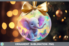 GorgeousSafari Glitter Ornament design.
