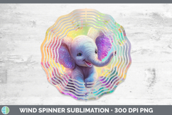 GorgeousSafari Glitter Wind Spinner design.