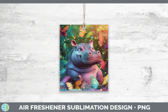 GorgeousSafari Glitter Air Freshener design.