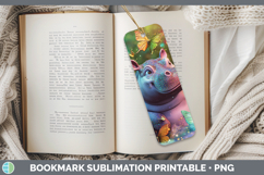 GorgeousSafari Glitter Bookmark design.