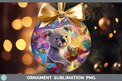 GorgeousSafari Glitter Ornament design.