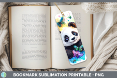 GorgeousSafari Glitter Bookmark design.