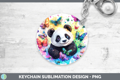 GorgeousSafari Glitter Keychain design.