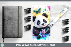 GorgeousSafari Glitter Pen Wrap design.