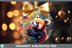 GorgeousSafari Glitter Ornament design.
