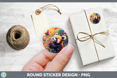 GorgeousSafari Glitter Stickers design.