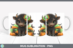 GorgeousSafari Halloween Mug Wrap design.
