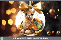 GorgeousSafari Halloween Ornament design.