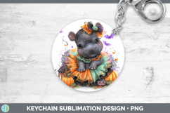 GorgeousSafari Halloween Keychain design.
