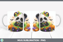GorgeousSafari Halloween Mug Wrap design.