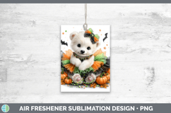 GorgeousSafari Halloween Air Freshener design.