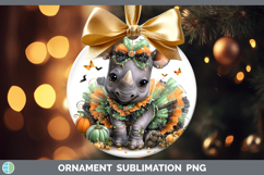 GorgeousSafari Halloween Ornament design.