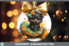 GorgeousSafari Halloween Ornament design.