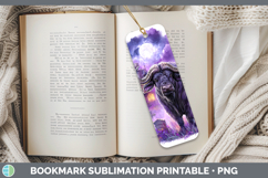 GorgeousSafari Haunted Halloween Bookmark design.