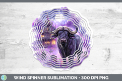 GorgeousSafari Haunted Halloween Wind Spinner design.