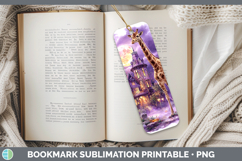 GorgeousSafari Haunted Halloween Bookmark design.