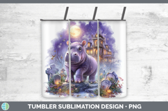 GorgeousSafari Haunted Halloween Tumbler design.