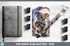 GorgeousSafari Haunted Halloween Pen Wrap design.