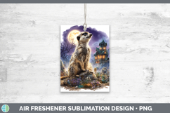 GorgeousSafari Haunted Halloween Air Freshener design.