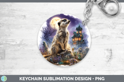 GorgeousSafari Haunted Halloween Keychain design.