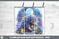 GorgeousSafari Haunted Halloween Tumbler design.