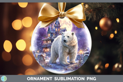 GorgeousSafari Haunted Halloween Ornament design.