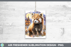 GorgeousSafari Haunted Halloween Air Freshener design.