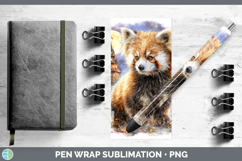 GorgeousSafari Haunted Halloween Pen Wrap design.