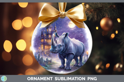 GorgeousSafari Haunted Halloween Ornament design.