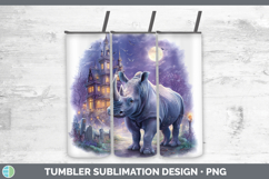 GorgeousSafari Haunted Halloween Tumbler design.